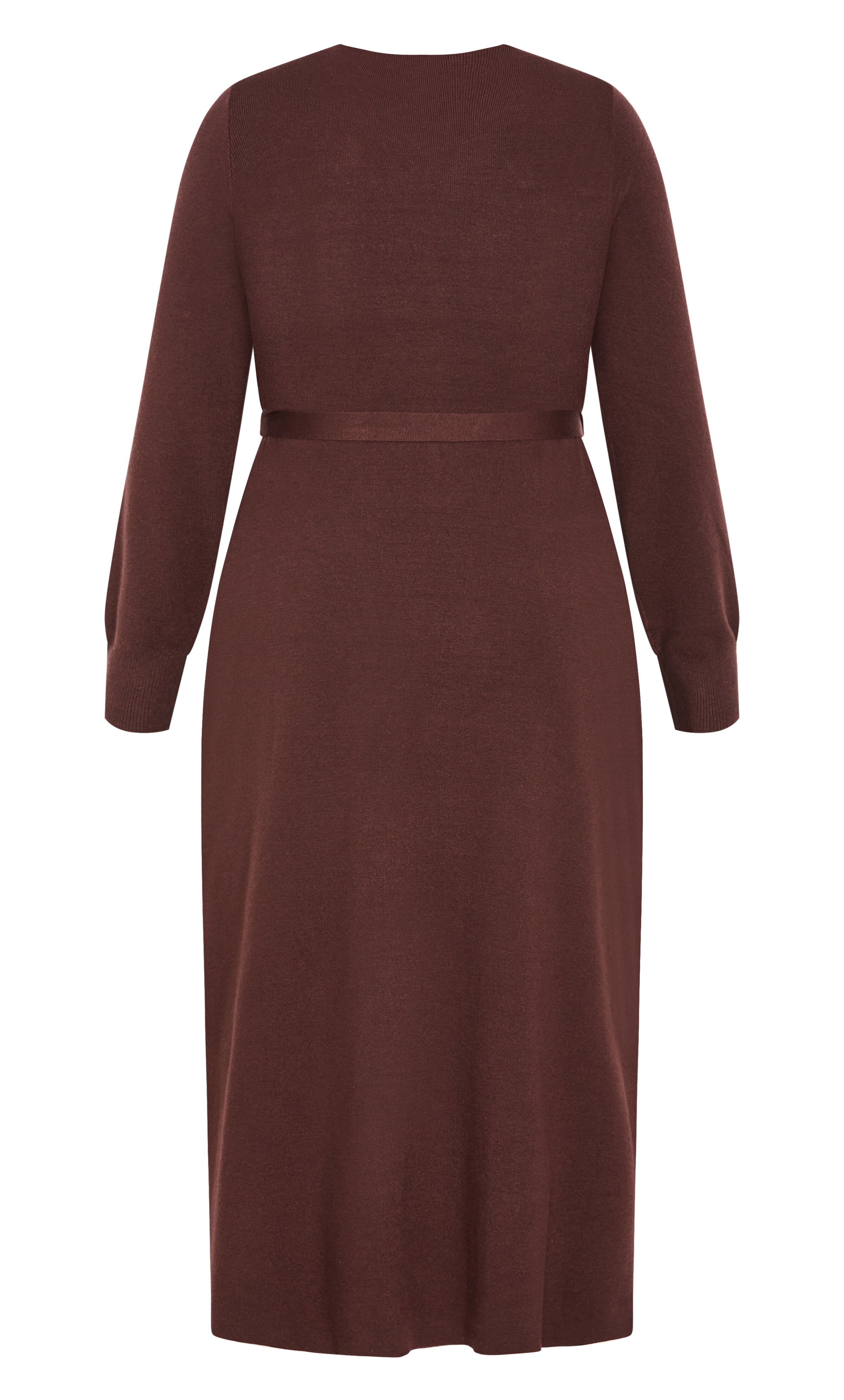 Goldie Longline Cardigan - cocoa, BROWN, alternate image number 5