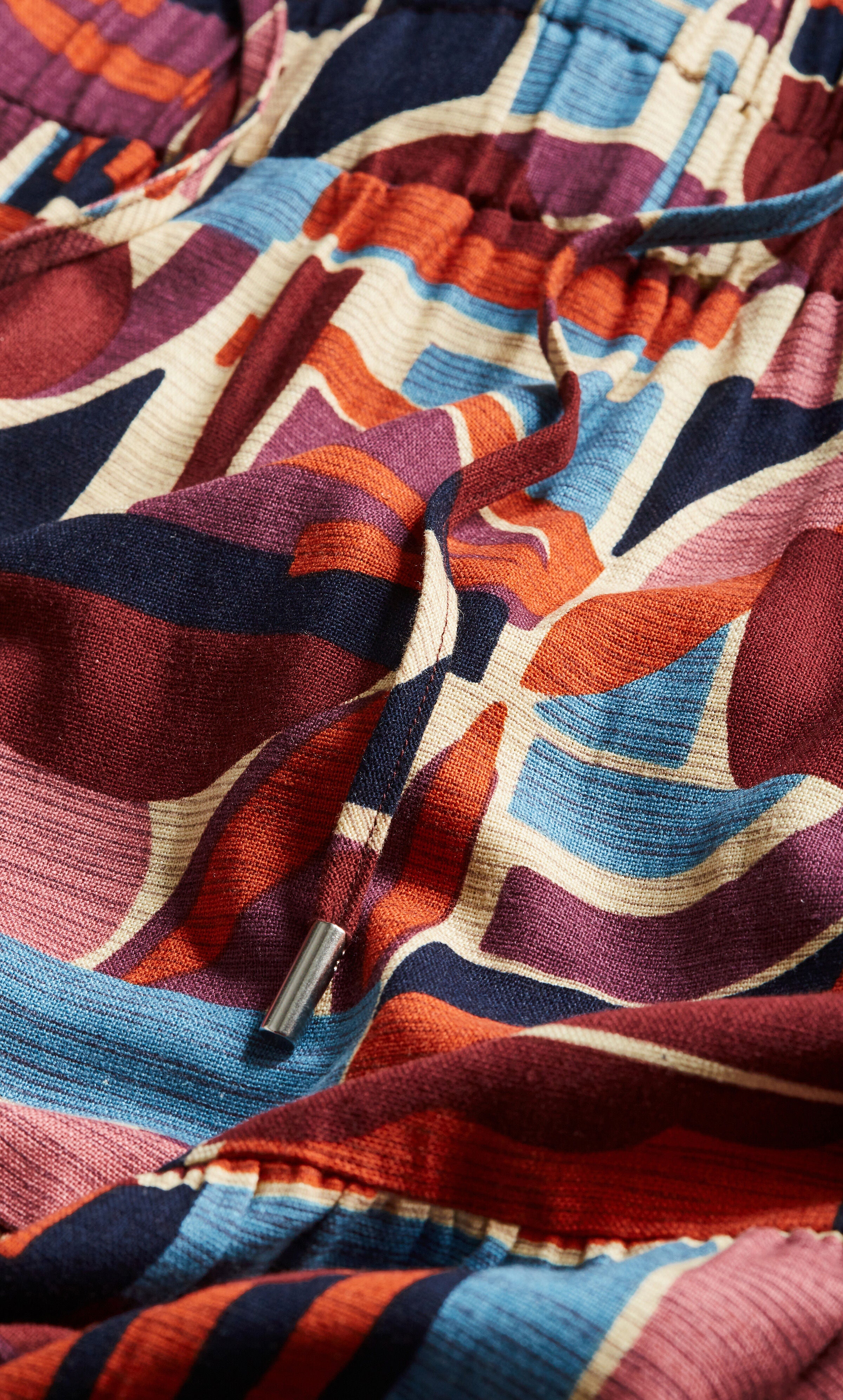 Amara Print Maxi Dress - brown, RED, alternate image number 5