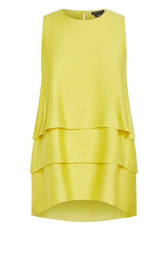 Briella Top - lush lime, YELLOW, alternate image number null