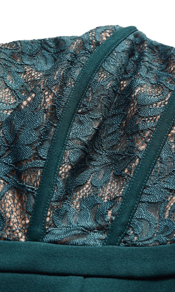 Perfect Date Dress - emerald, EMERALD, alternate image number 5