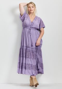 Raven Lace Maxi Dress