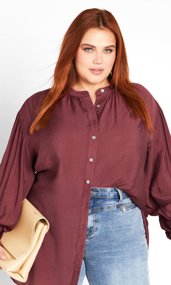 Joy Top - deep rose, PURPLE, hi-res image number null