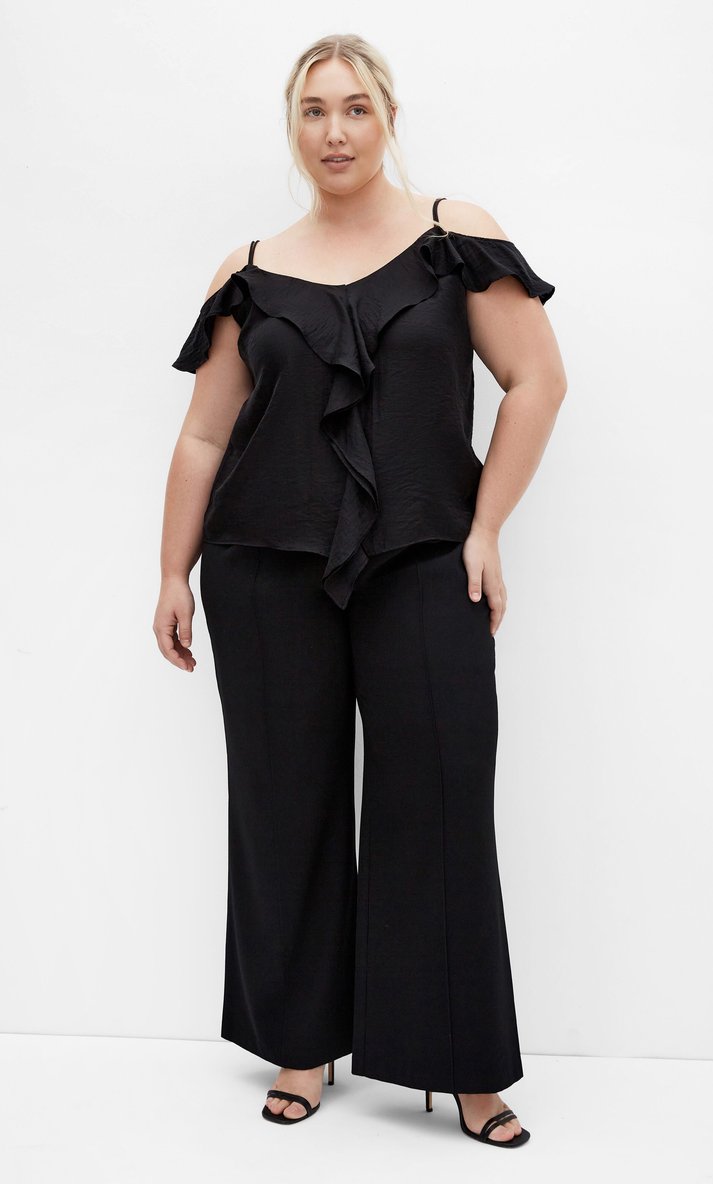 Aliya Top - black, BLACK, alternate image number 2