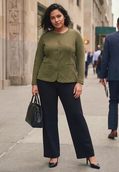 Ponte Button Blazer