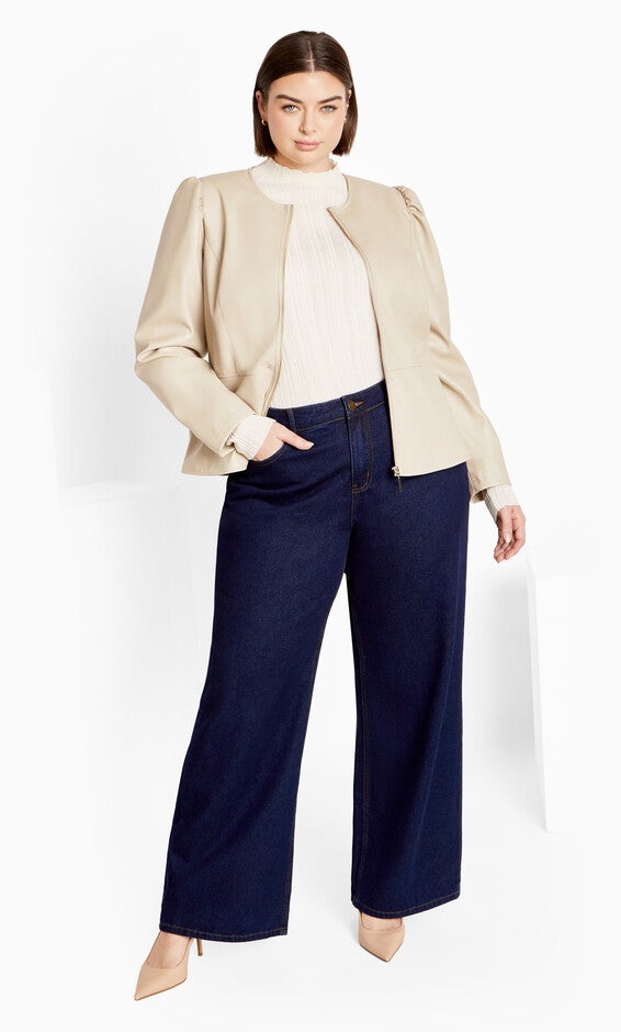 Mysteria Jacket latte Dia & Co