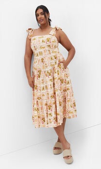 Leila Tropics Dress - print