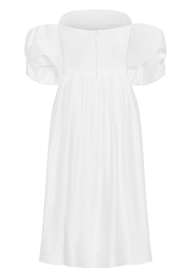 Rosalee Dress - ivory, WHITE, alternate image number null