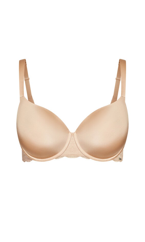 Sexy Glam T-Shirt Bra - latte, BROWN, alternate image number 3