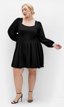 Cordelia Dress - black