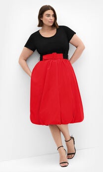 Paris Love Dress - red