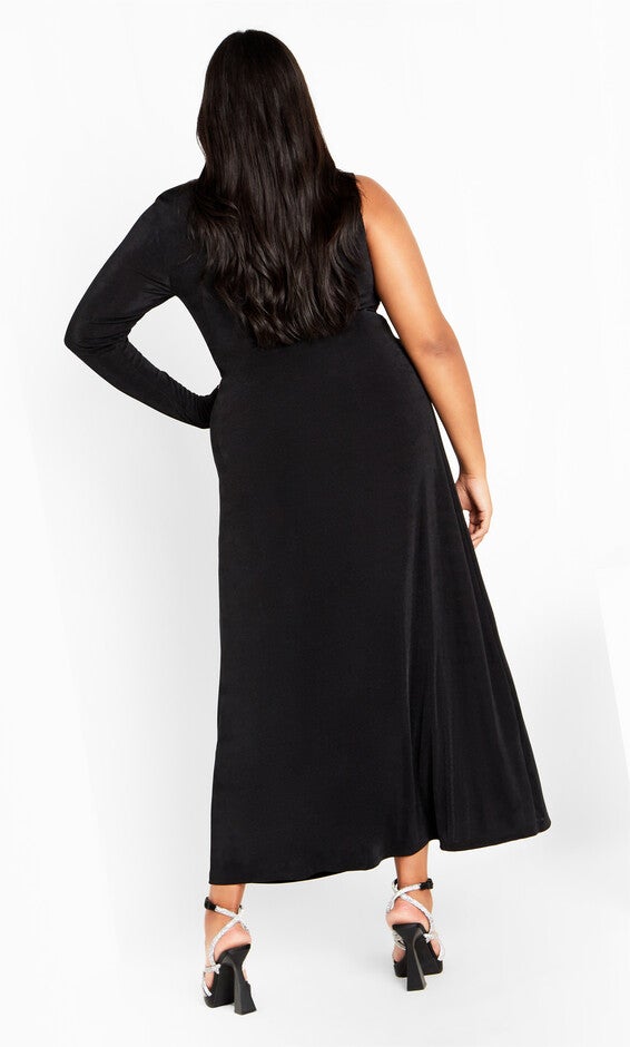 Paola Maxi Dress - black, BLACK, alternate image number null