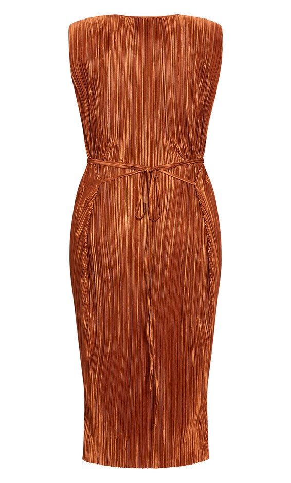 Alexis Dress - bronze, BRONZE, alternate image number null