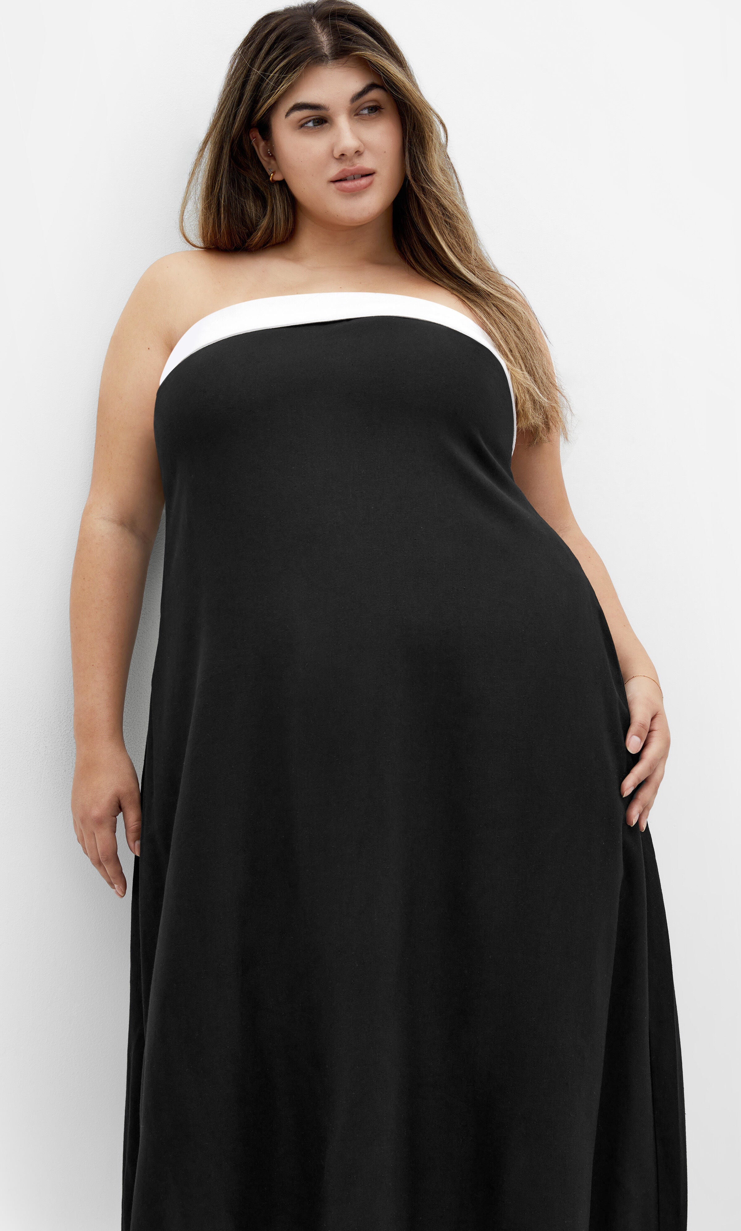 Lina Dress - black, BLACK, alternate image number 3