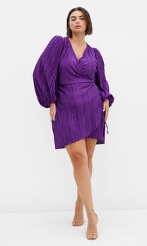 Kira Dress - royal purple