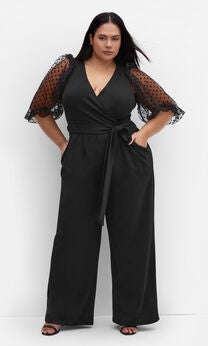 Asher 3/4 Jumpsuit - black