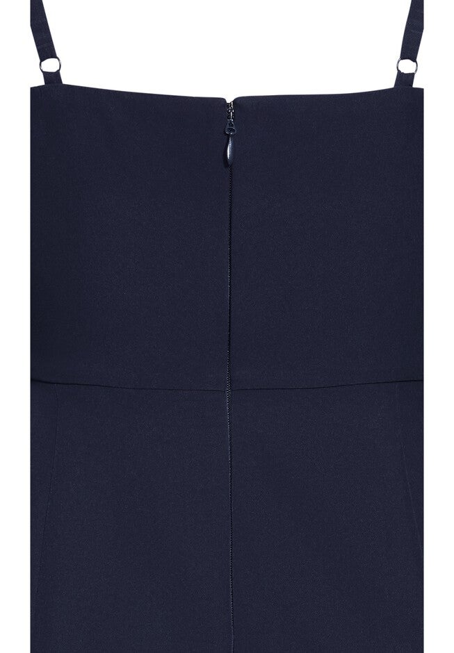 Love Affair Dress - dark navy, BLUE, alternate image number null