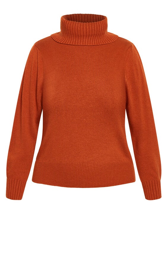 Softly Sweet Sweater - copper, ORANGE, alternate image number 5