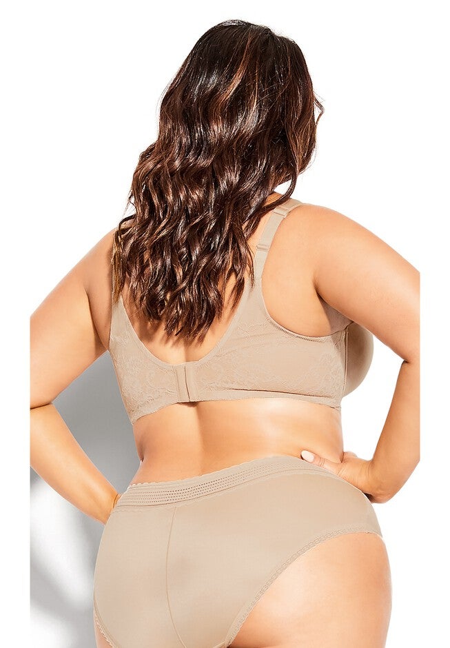 Sexy Glam T-Shirt Bra - latte, BROWN, on-hover image number 1