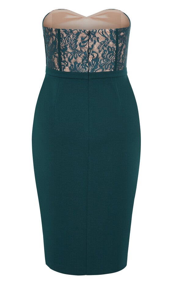Perfect Date Dress - emerald, EMERALD, alternate image number 4