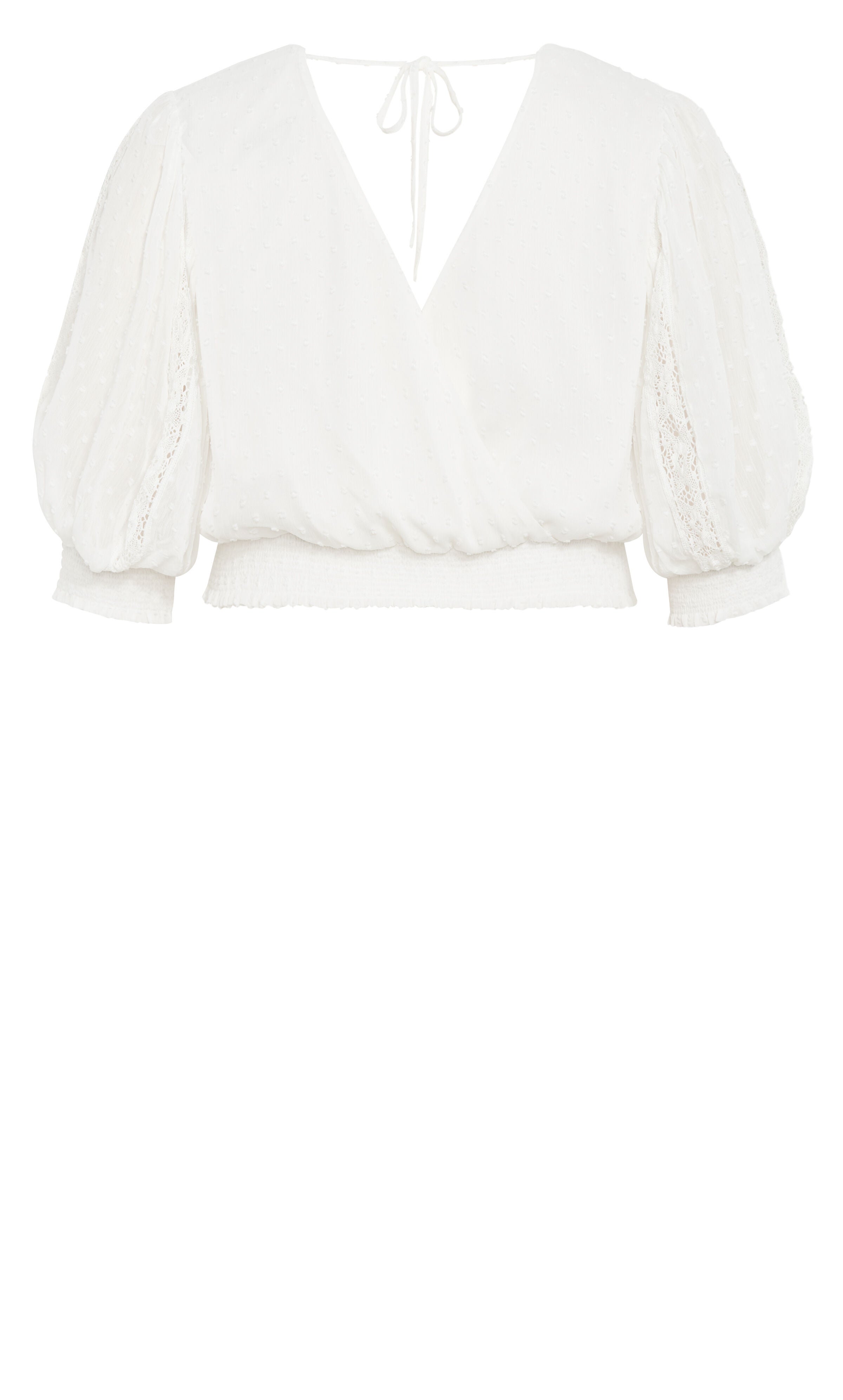 Dee Top - ivory, WHITE, alternate image number 5