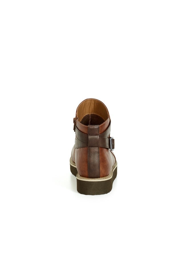 WIDE FIT Valentina Ankle Boot, BROWN, alternate image number null