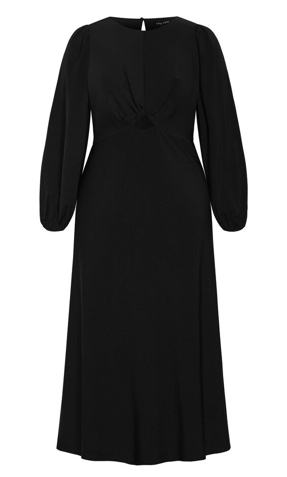 Ines Dress - black, BLACK, alternate image number 3