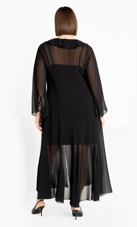 Vamp Maxi Dress - black, BLACK, alternate image number 2