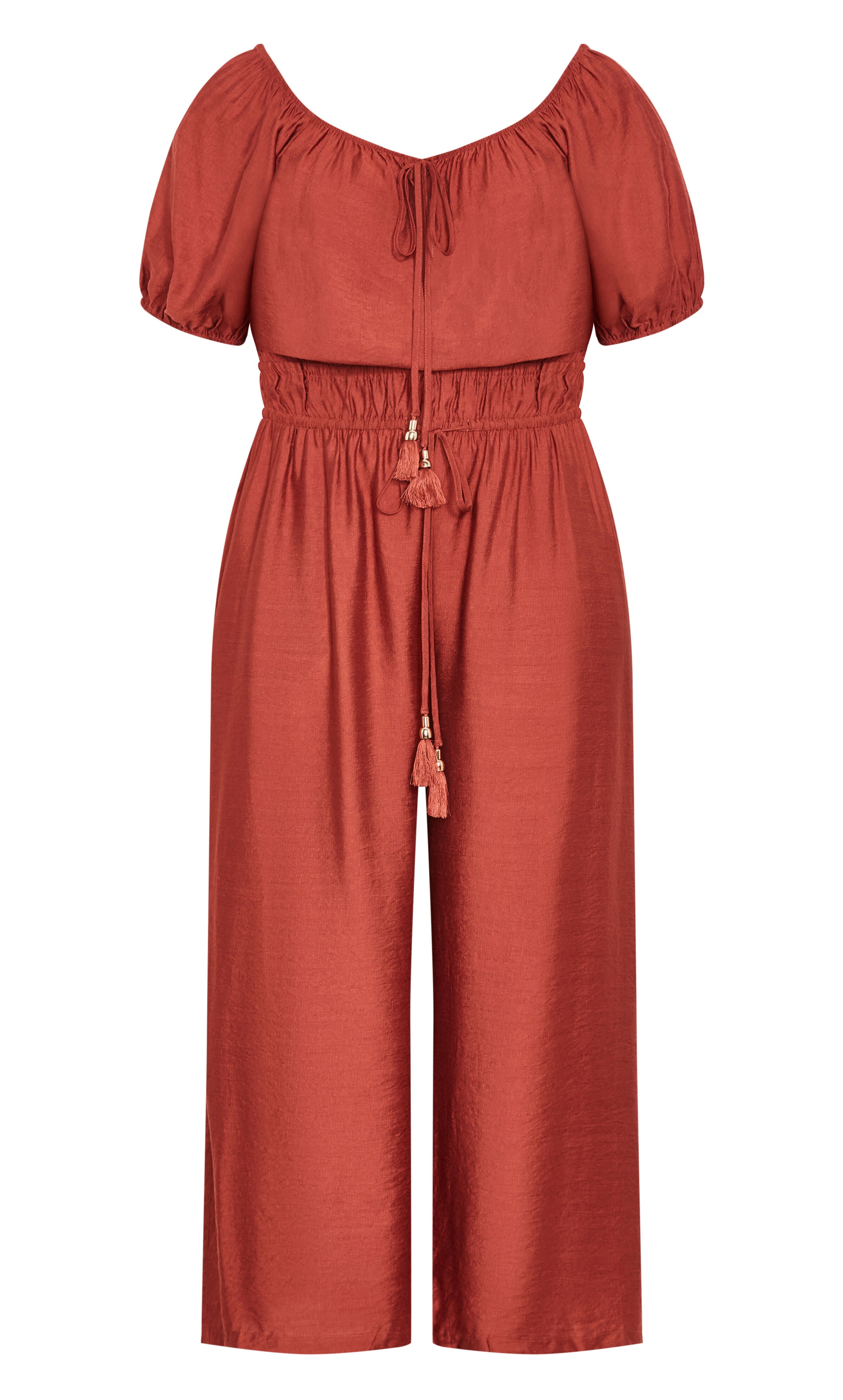 Erica Jumpsuit - cinnamon, BROWN, alternate image number 3
