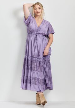 Raven Lace Maxi Dress