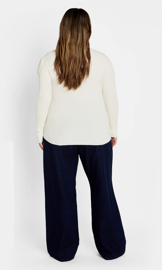 Amira Sweater - ivory, BEIGE, alternate image number null