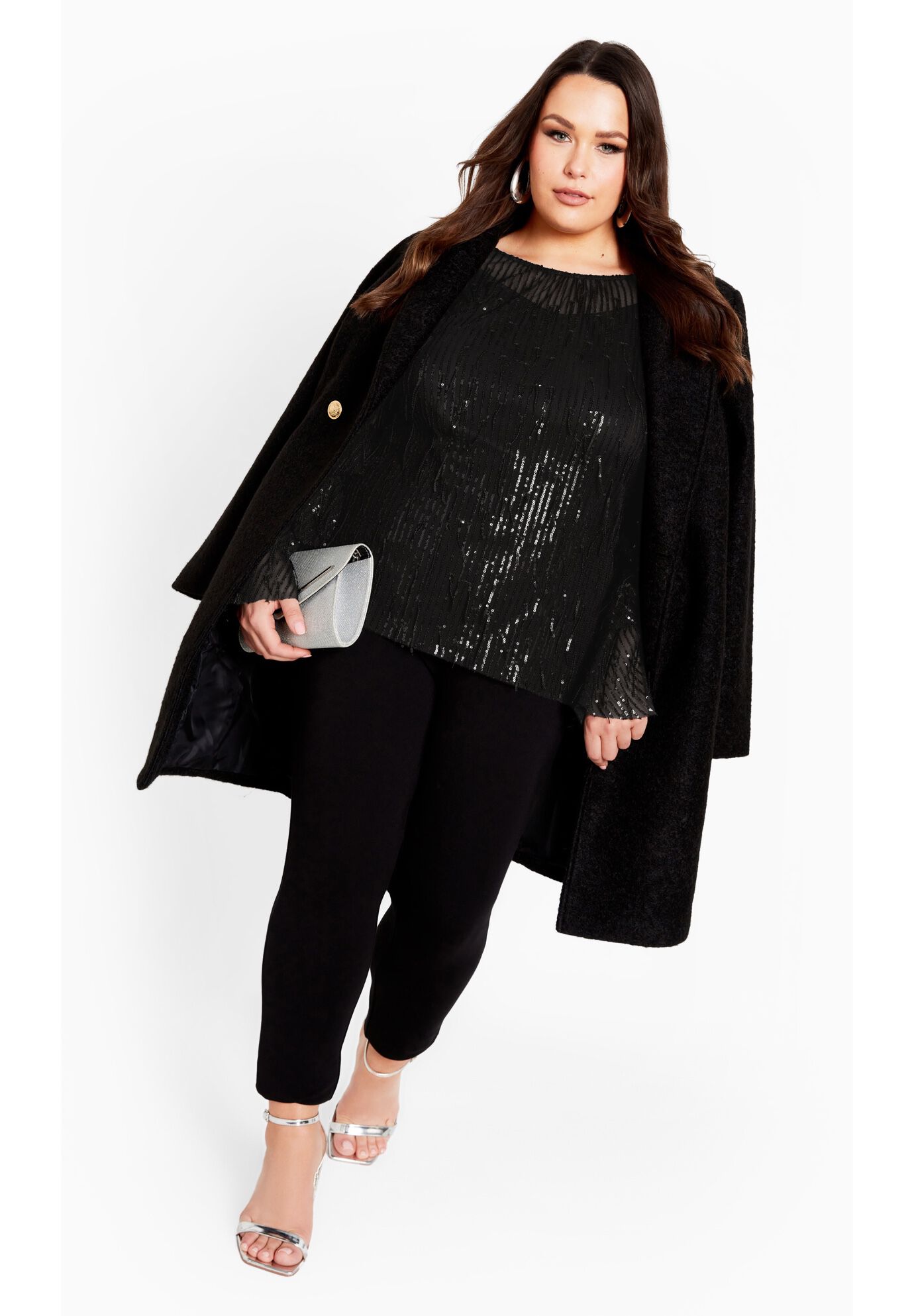 Nouveau Nights Top, BLACK, on-hover image number 1
