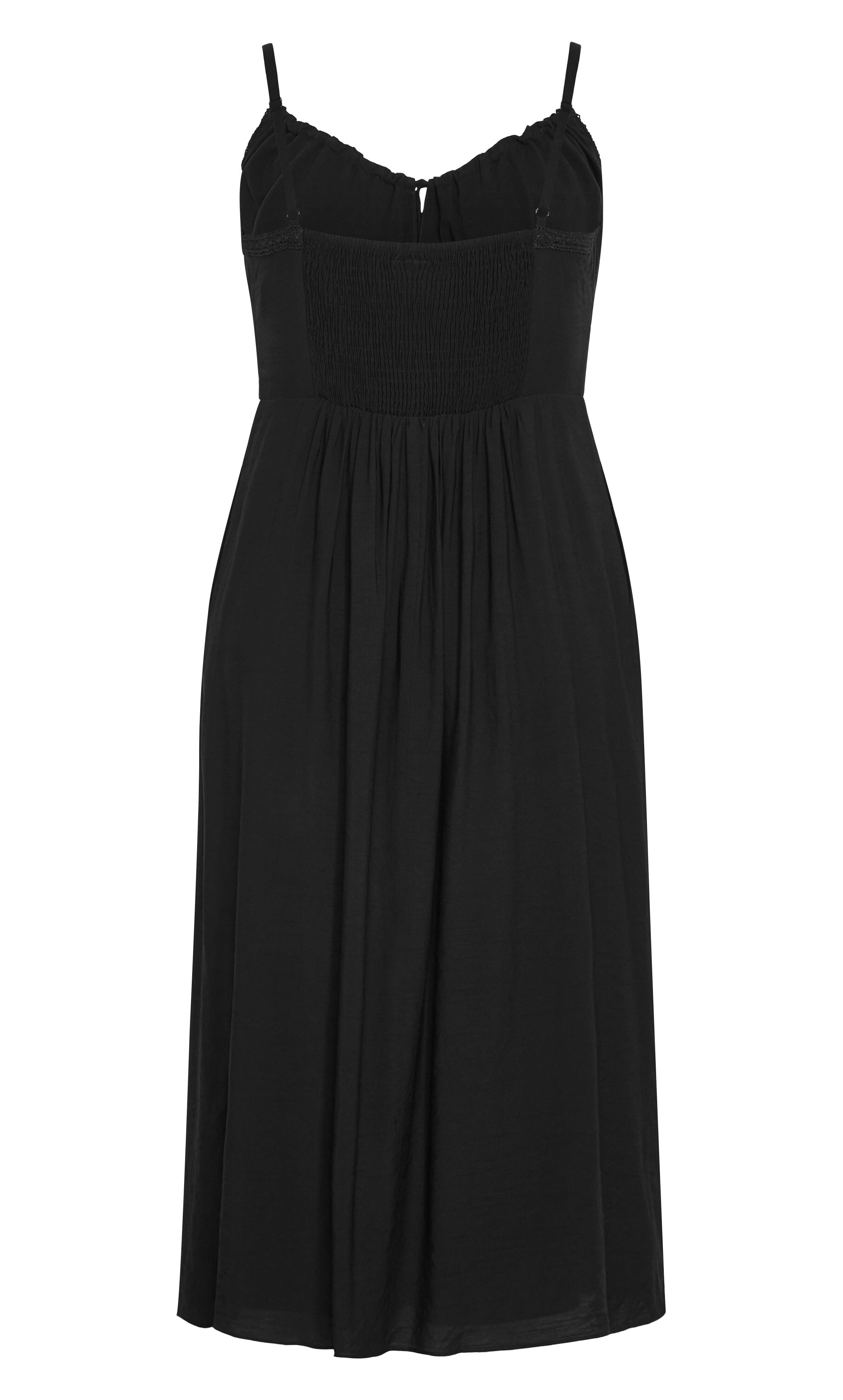 Sweet Pea Maxi Dress - black, BLACK, alternate image number 6