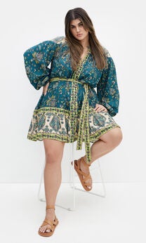 Mysteria Mini Dress - french blue