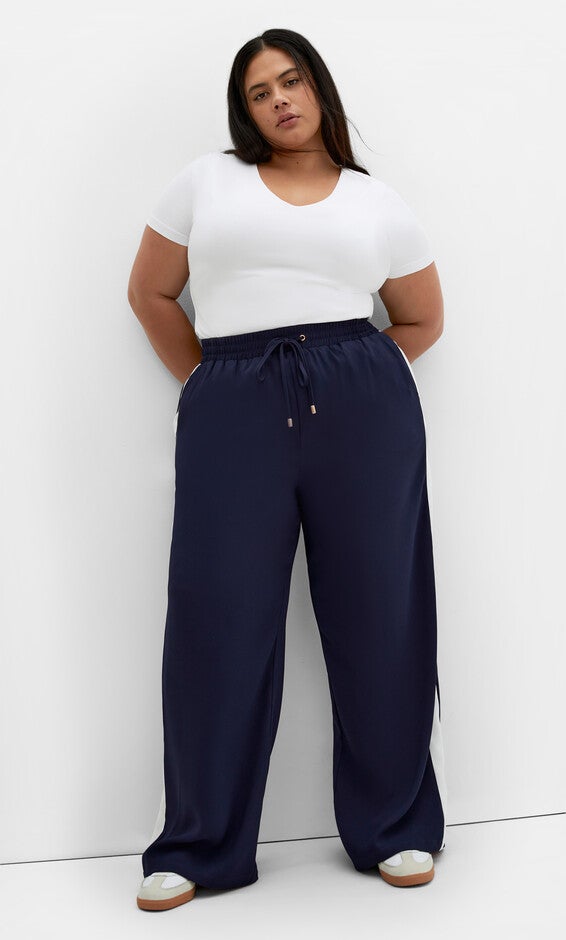 Lilia Pant - navy, BLUE, alternate image number null