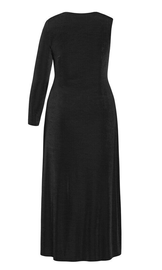 Paola Maxi Dress - black, BLACK, alternate image number null