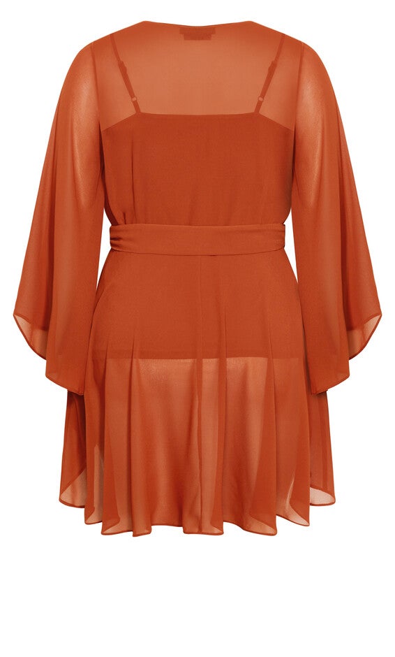 Fleetwood Tunic - ginger, ORANGE, alternate image number null