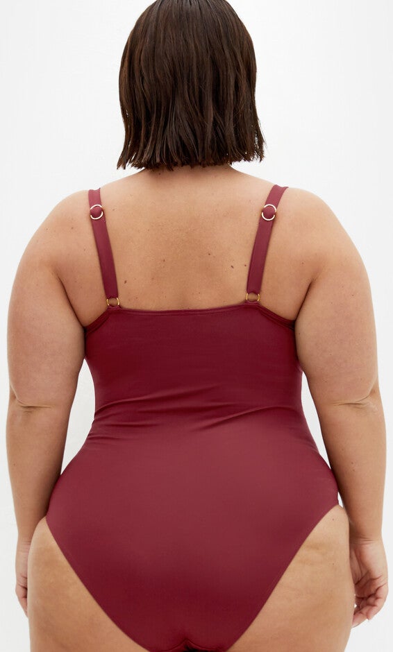 Seville Underwire 1 Piece - shiraz, RED, alternate image number null