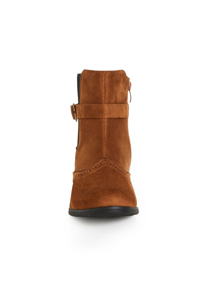 Keegan Ankle Boot, BROWN, alternate image number null