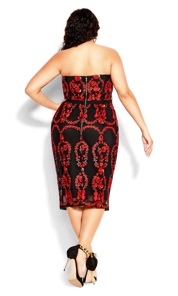 Dolce Rose Dress - black, BLACK, alternate image number 2