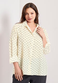 Button Front Blouse