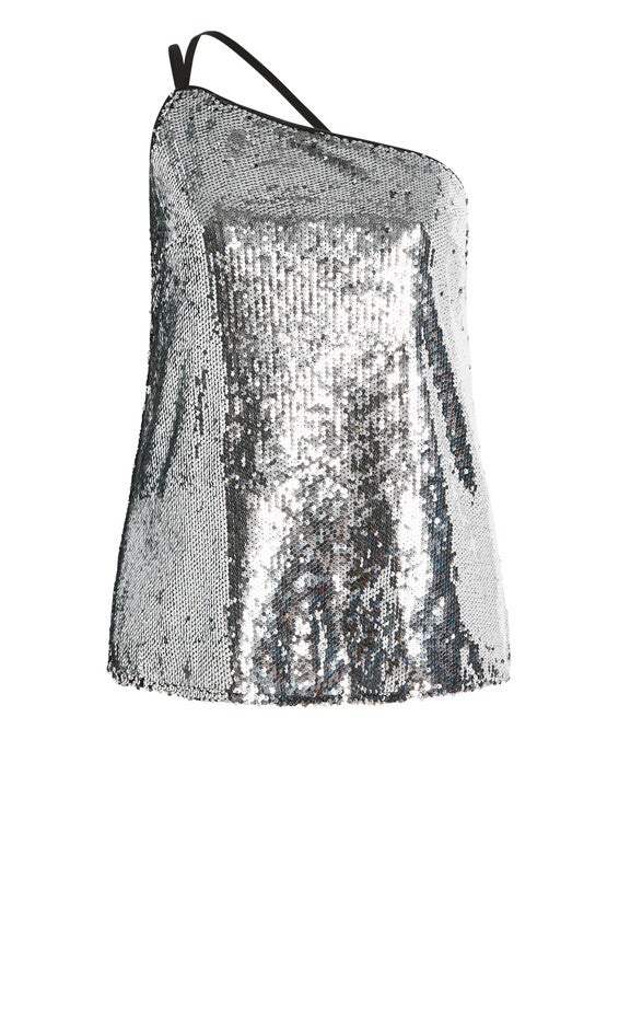 Ansley Top - silver, GRAY, alternate image number 5