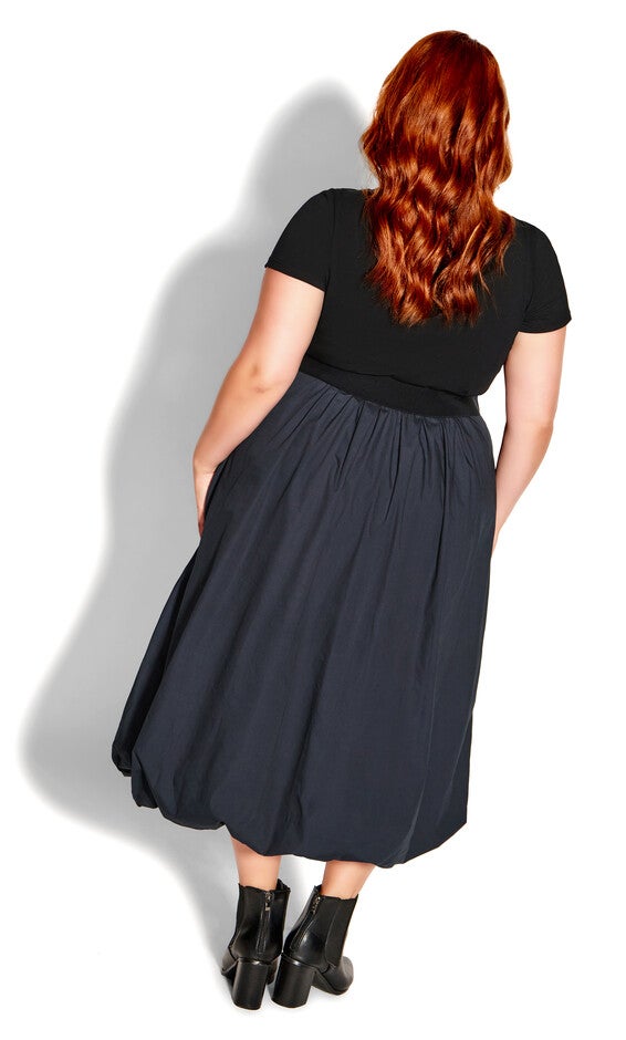 Paris Days Dress - navy, NAVY/BLACK, alternate image number 3