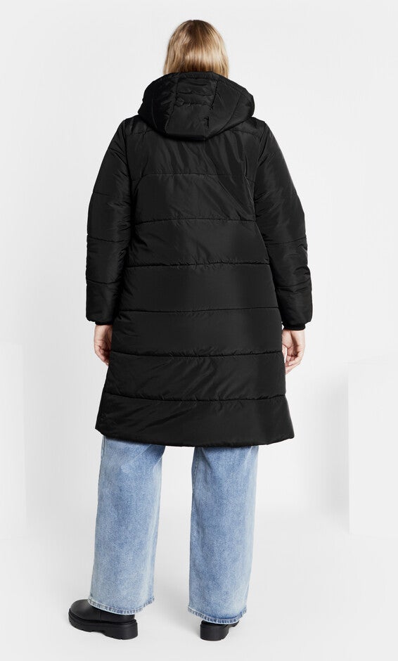 Darcy Puffer Jacket - black, BLACK, alternate image number null