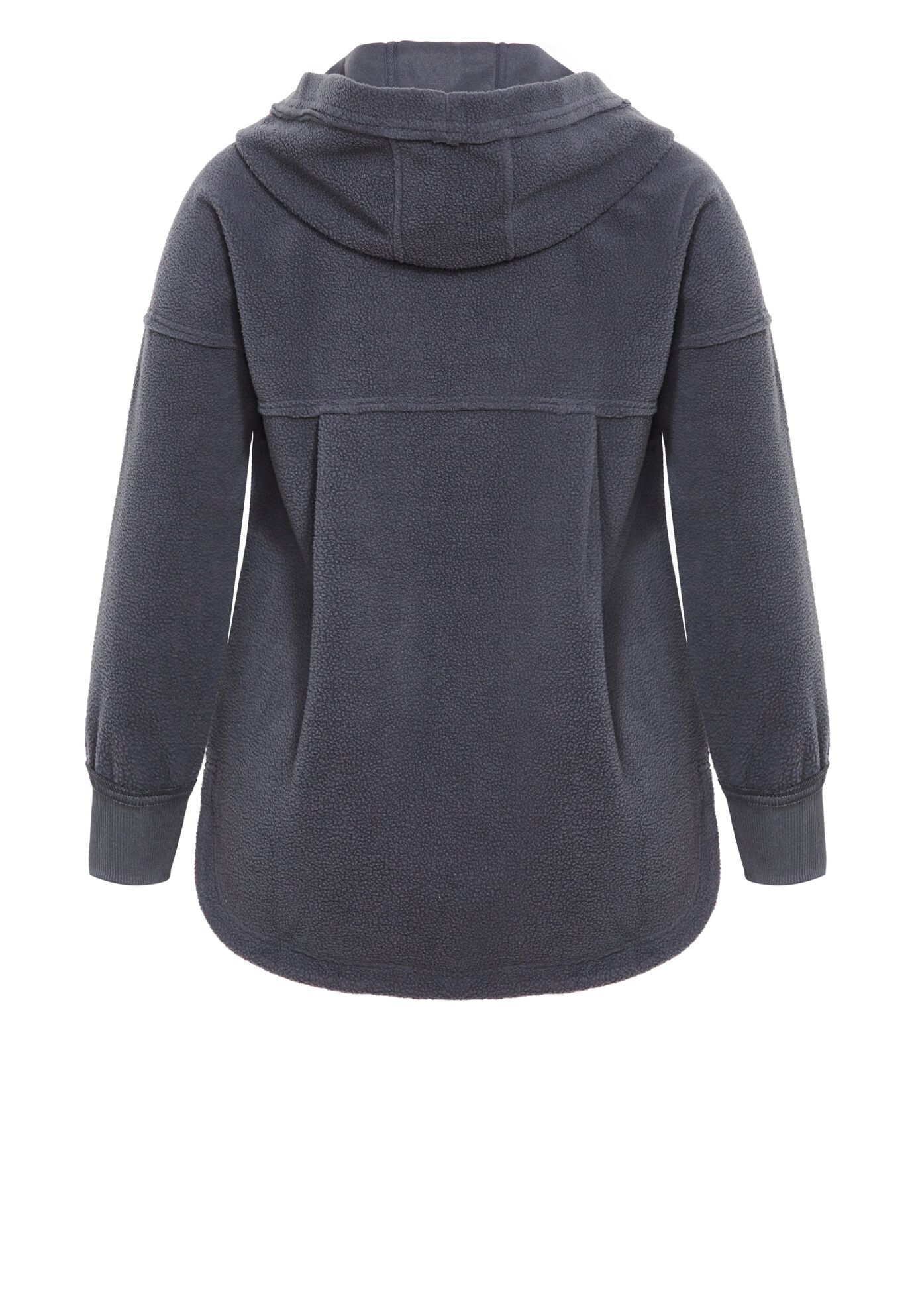 Weekender Hooded Fleece Jacket, STEEL, alternate image number 5