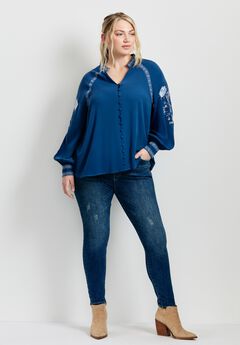 Chloe Embroidered Blouse