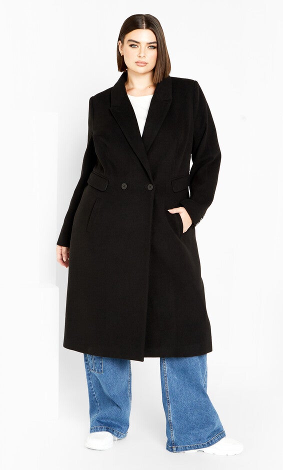 Oaklyn Coat - black, BLACK, alternate image number null