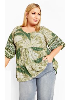 Alice Border Tunic