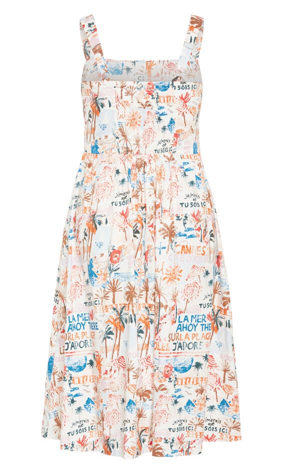 Alma Dress - orange, ORANGE, alternate image number 4