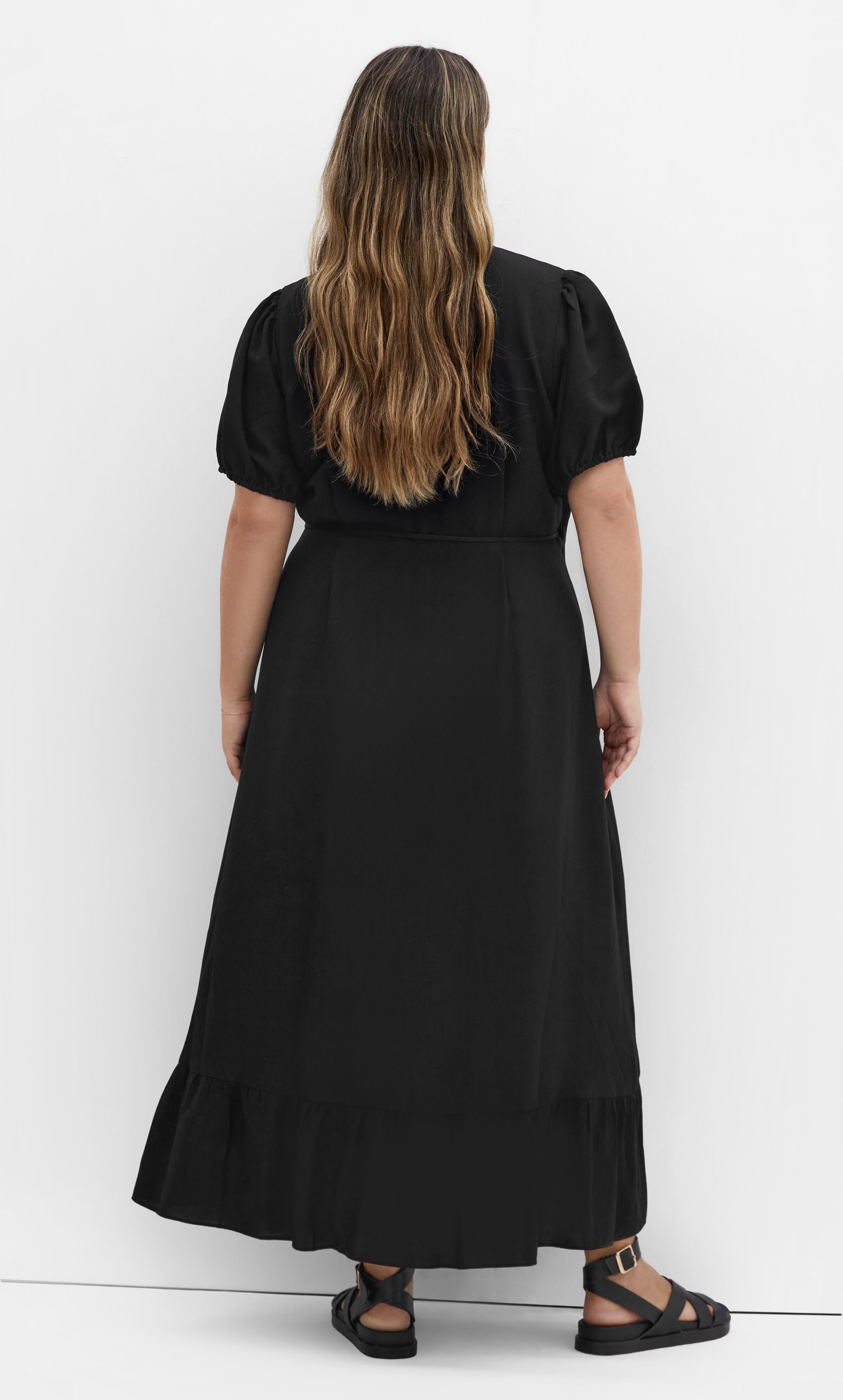 Sarina Dress - black, BLACK, alternate image number 1
