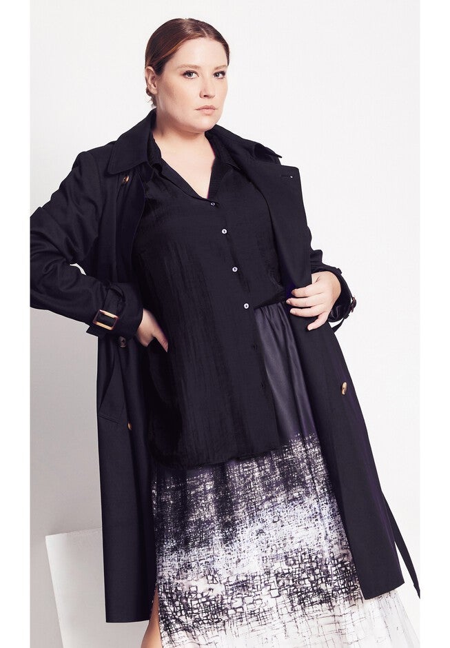 Mila Shirt - black, BLACK, alternate image number null